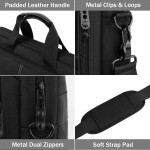 Υφασμάτινος Χαρτοφύλακας Ytonet 17,3 laptop 14L 1165 μαύρο