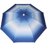 Escape Ομπρέλα Παραλίας  2m 8 Ακτίνες Ombre μπλε-λευκό - 12049