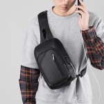 OEM Τσαντάκι ώμου χιαστί crossbody  2032 μαύρο