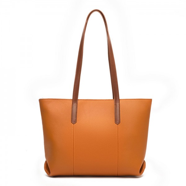 Δερμάτινη Γυναικεία Τσάντα Shopper  Ωμου Cardinal 21555 caramel