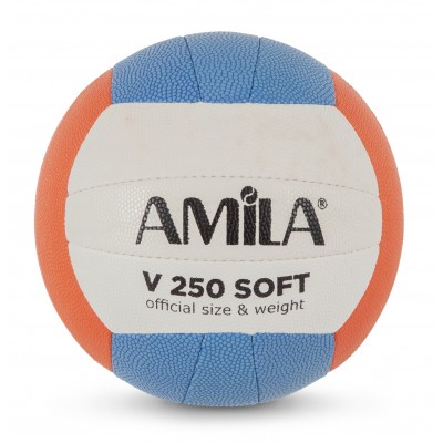 Μπάλα Volley AMILA 41604 GV-250 Cyan-Orange Νο. 5