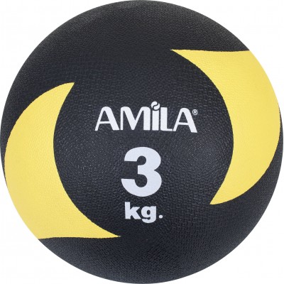 Amila Μπάλα Medicine Ball Original Rubber 3kg - 44637