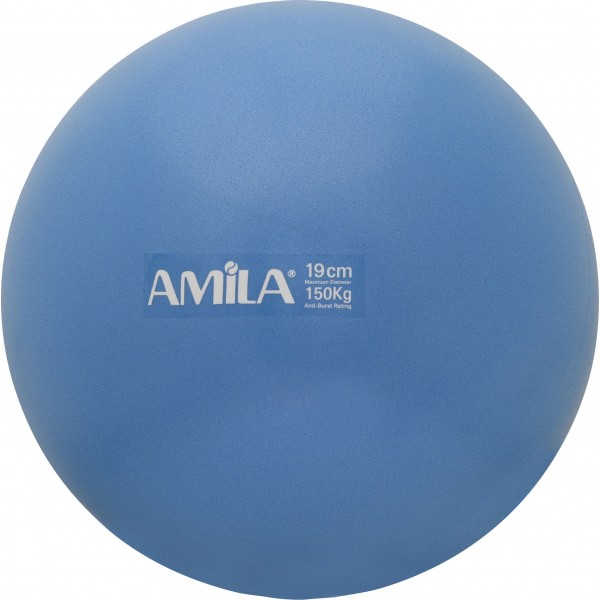 Amila Μπάλα Pilates 19cm. Μπλε. bulk - 48432