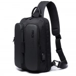 Τσαντάκι ώμου χιαστί crossbody Bange 7079 μαύρο