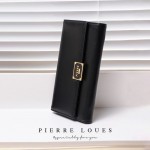 Γυναικείο πορτοφόλι Pierre Loues 728-102 μαύρο