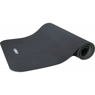 Amila Στρώμα Yoga 8mm TPE Μαύρο-Γκρι - 81772