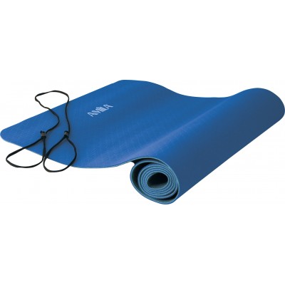 Amila Στρώμα Yoga 6mm TPE Μπλε-Γαλάζιο - 81778