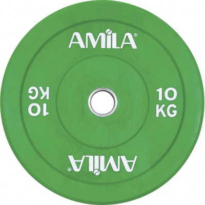 Amila Δίσκος Color Bumper 50mm 10Kg - 84604