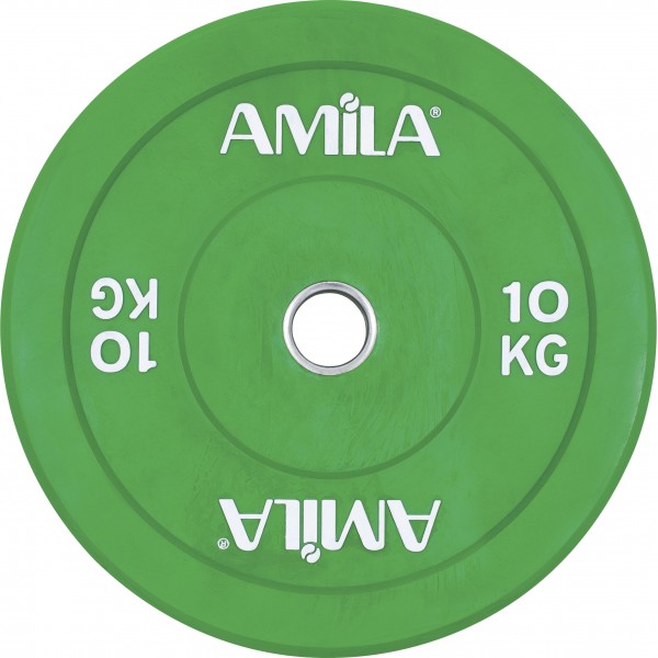 Amila Δίσκος Color Bumper 50mm 10Kg - 84604