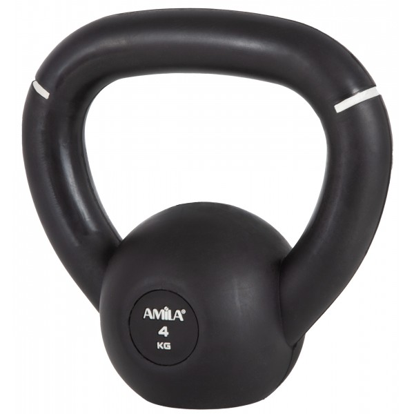 AMILA Kettlebell Original Rubber 4Kg 90473