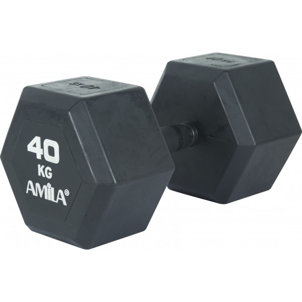 Amila Aλτήρας Εξάγωνος Original Rubber H - 40.0kg - 90603