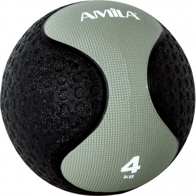 Amila Μπάλα Medicine Ball Rubber 4kg - 90704