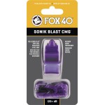 Fox Σφυρίχτρα  Sonic Blast CMG Safety Μωβ με Κορδόνι - 92030808