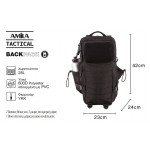 Σακίδιο πλάτης 28L 95348 AMILA TACTICAL Small, Μαύρο