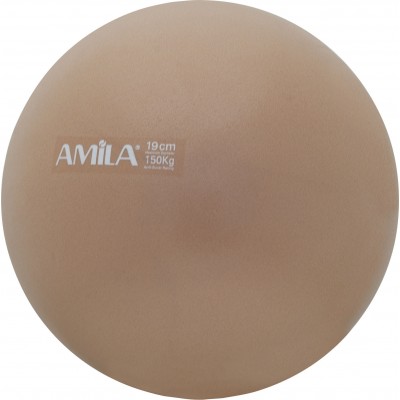 Amila Μπάλα Pilates 19cm. Χρυσή. σε κουτί - 95801