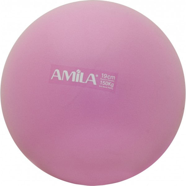 Amila Μπάλα Pilates 19cm. Ροζ. σε κουτί - 95803