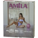 Amila Μπάλα Pilates 25cm. Χρυσή. σε κουτί - 95815