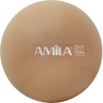 Amila Μπάλα Pilates 25cm. Χρυσή. σε κουτί - 95815