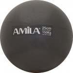 Amila Μπάλα Pilates 25cm. Μαύρη. σε κουτί - 95816