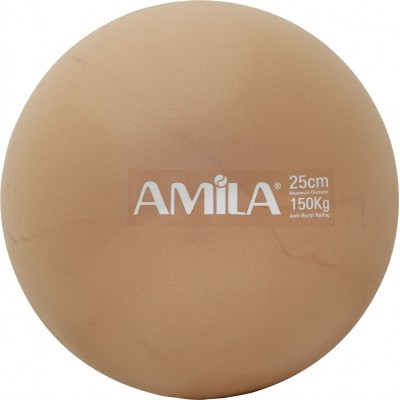 Amila Μπάλα Pilates. 25cm. Χρυσή. bulk - 95818