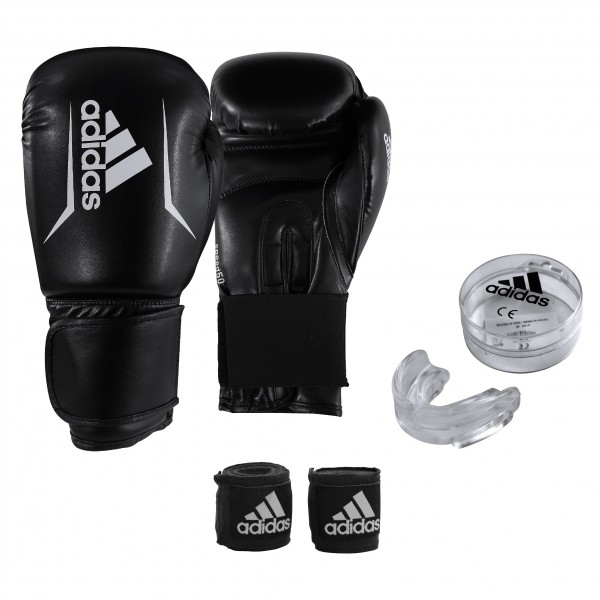 Adidas Σετ Πυγμαχίας ADIBPKIT01 (Γάντια, Μασέλα, Μπαντάζ)