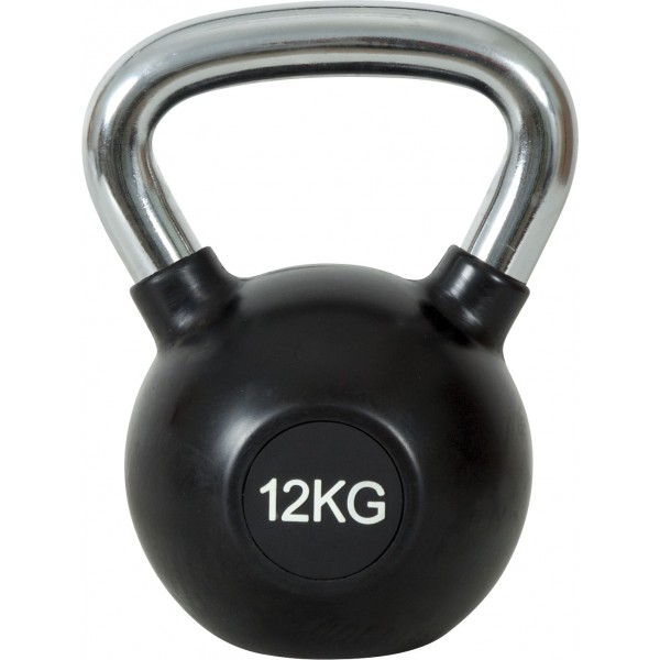 Amila Kettlebell Rubber Cover Cr Handle 12Kg - 90457