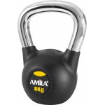 Amila Kettlebell Rubber Cover Cr Handle 8Kg - 44496