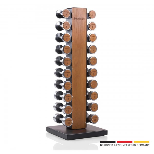 Hammer NorsK Σετ Κάθετη Βάση με Αλτήρες (1‑10kg) 398173441