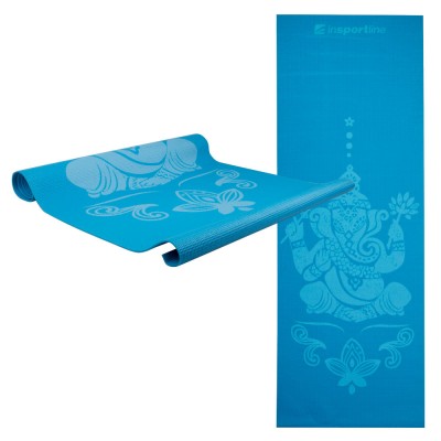 Insportline Στρώμα Yoga με θήκη μεταφοράς 172 x 61cm IS1172 Μπλε