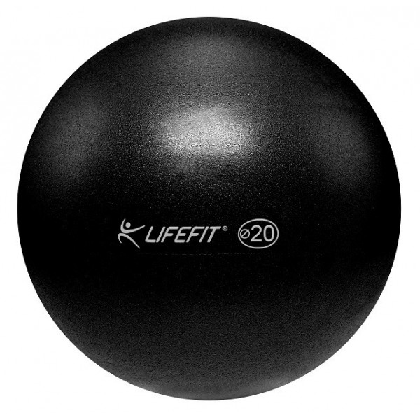Life Fit Pro GymBall Επαγγελματική Μπάλα Pillates 20cm - 30cm Μαύρη F-GYM-020-030-21