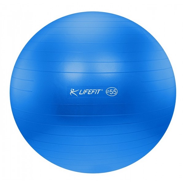 Life Fit Pro GymBall Επαγγελματική Μπάλα γυμναστικής 55cm Μπλε F-GYM-55-12