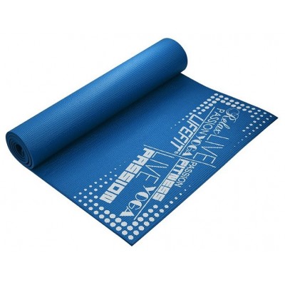Life Fit Στρώμα γυμναστικής Yoga Mat SlimFit A02-05 Μπλε