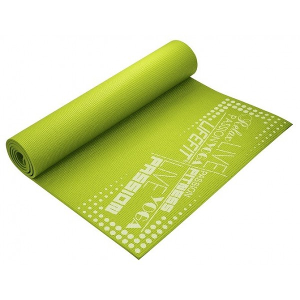 Life Fit Στρώμα γυμναστικής Yoga Mat SlimFit A01-01 Πράσινο