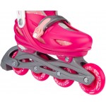 Nijdam Inline Skates Ρυθμιζόμενα 3‑σε‑1 "Floral Switch" N22AA01