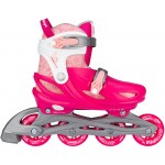 Nijdam Inline Skates Ρυθμιζόμενα 3‑σε‑1 "Floral Switch" N22AA01