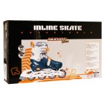 Nijdam Inline Skate Junior ρυθμιζόμενα 52SA-BWO