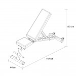 Pegasus PG-1104 Πτυσσόμενος Ρυθμιζόμενος Πάγκος