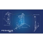 Pegasus Pro Gym 3 MT‑18504‑ABC Ημιεπαγγελματικό Πολυόργανο 3 Θέσεων 
