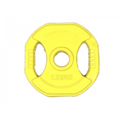 Power Force Δίσκος οκτάγωνος λάστιχο με χειρολαβές φ28 1,25kg