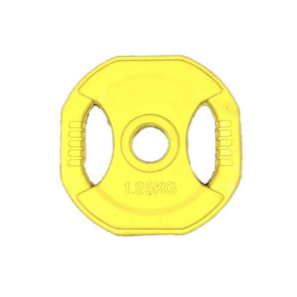 Power Force Δίσκος οκτάγωνος λάστιχο με χειρολαβές φ28 1,25kg