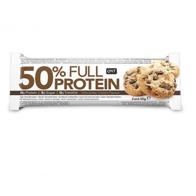 QNT 50% FULL PROTEIN BAR Chocolate Cookie
