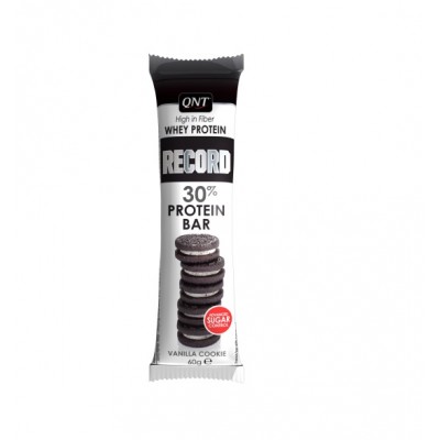 QNT RECORD 30% PROTEIN BAR Vanillia Cookie