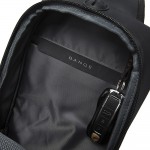 Τσαντάκι ώμου χιαστί crossbody Bange 7210 μαύρο