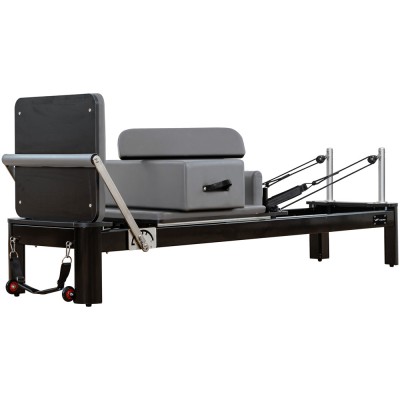 Viking Aluminium Pilates Reformer Black 106620