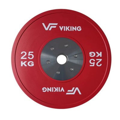 Viking Competition Bumber Plates 25kg 105830