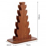 Viking Luxury Hotel Dumbbell Rack Ξύλινη Βάση Αλτήρων 106627